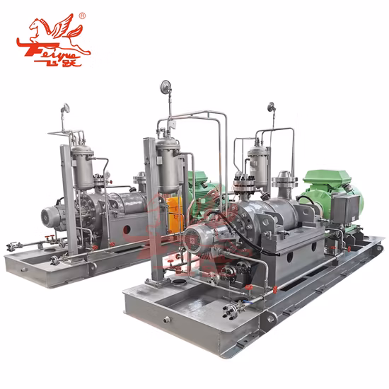 Bomba química Bb5 de aço inoxidável centrífuga de 316 bombas de esgoto de Fhb